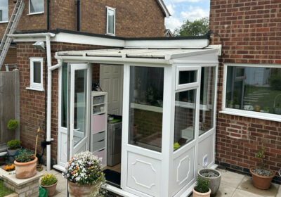 Image of our warm roof installation at a customer's premises.