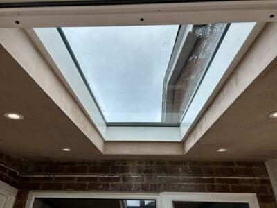 Image of our warm roof installation at a customer's premises.