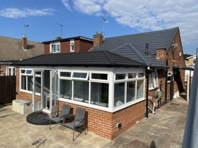 Warm-roof extension for remodelled bungalow in Ratby